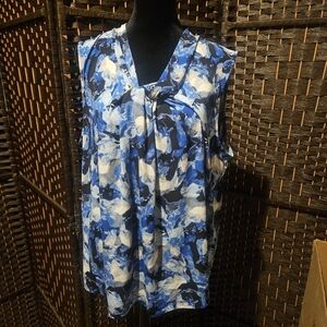 Calvin Klein sleeveless blouse